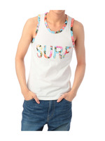 トロピカルフラワータンクトップ