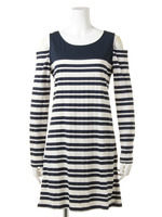 レーシージャガードボーダーワンピース