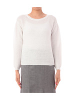 編み地切り替えサマーニット