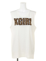 LEOPARD PATCHED TANK TOP