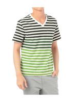 グラデーションボーダーTシャツ