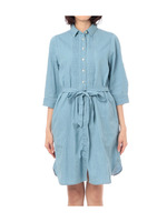 ピンタックダンガリーシャツワンピース