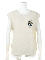 CHICK　アシッドウォッシュN／S　TOPS