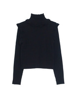 Frill　turtle　knit