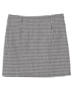 ギンガムチェック柄ミニスカート