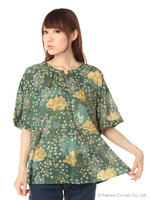 スターリープリントブラウス