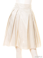 ストライプリボンスカート