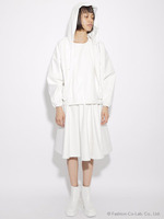 合皮ギャザースカート