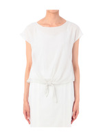 裾結びナローボーダーカットソー