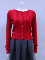 ランダムリブカーディガン