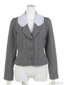 Check　Frill　Heart　Jacket