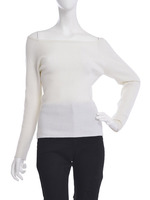 【CHIC】オフショルリブKnit