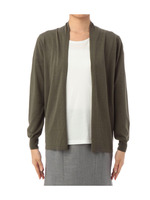 綿リヨセルトッパーカーディガン+TシャツSET