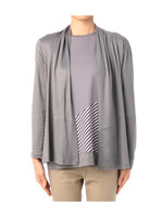 シンプルトッパーカーディガン