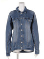 ニットデニムジャケット