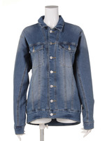 ニットデニムジャケット