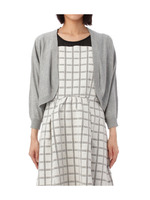 ラメラインボレロニットカーディガン