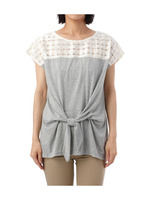 レース切り替え前結びプルオーバー