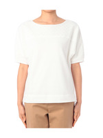 前後レースカットソー