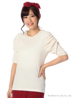 【Tralala】テレコパワショルTシャツ