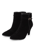 ポインテッドトゥスエードブーティ