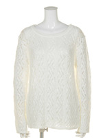 【BED＆BREAKFAST】Leaf　Pattern　Knit　Longsleeve