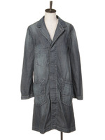 ヘリンボン　ショップコート