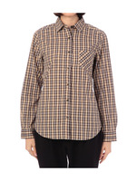 チェック柄シャツ