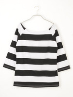 ボーダーボートネックTEE