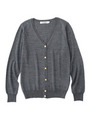 金釦ニットカーディガン