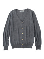 金釦ニットカーディガン