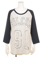 90's Skill Raglan L/S Tee【VOLCOM】