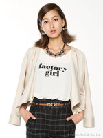 FactoryGirlジョーゼットロゴT