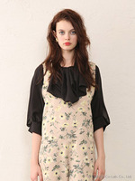 【Omekashi】シフォンフリルブラウス