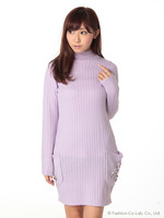 【トリンドル玲奈さんニュースペーパー着用】ビジューポケットニットPO