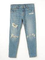 ニーホールボーイズデニムPT