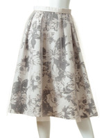 ローズチュールスカート