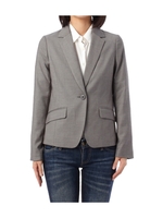 ワンボタンテーラードジャケット