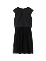 ARIANERO チュールワンピース+クロップドブラウスSET