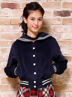セーラーカラーブルゾン