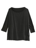 七分袖タッグカットソー