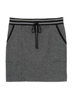 千鳥柄ドロストタイトスカート