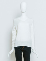 【BONICA dot GARDEN】アンゴラVネックニット