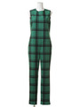 【GREED】Compression　Wool　Check　Jumpsuite