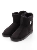 取り外しインソールビジュー付ムートン