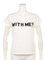 WITH MEプリントTシャツ