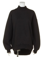 ハイネックオーバーサイズスエット