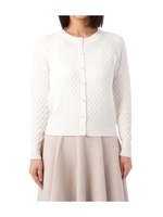 パールボタンニットカーディガン