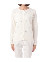 ビジューニットカーディガン