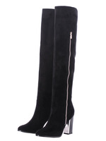 サイドZIPニーハイブーツ